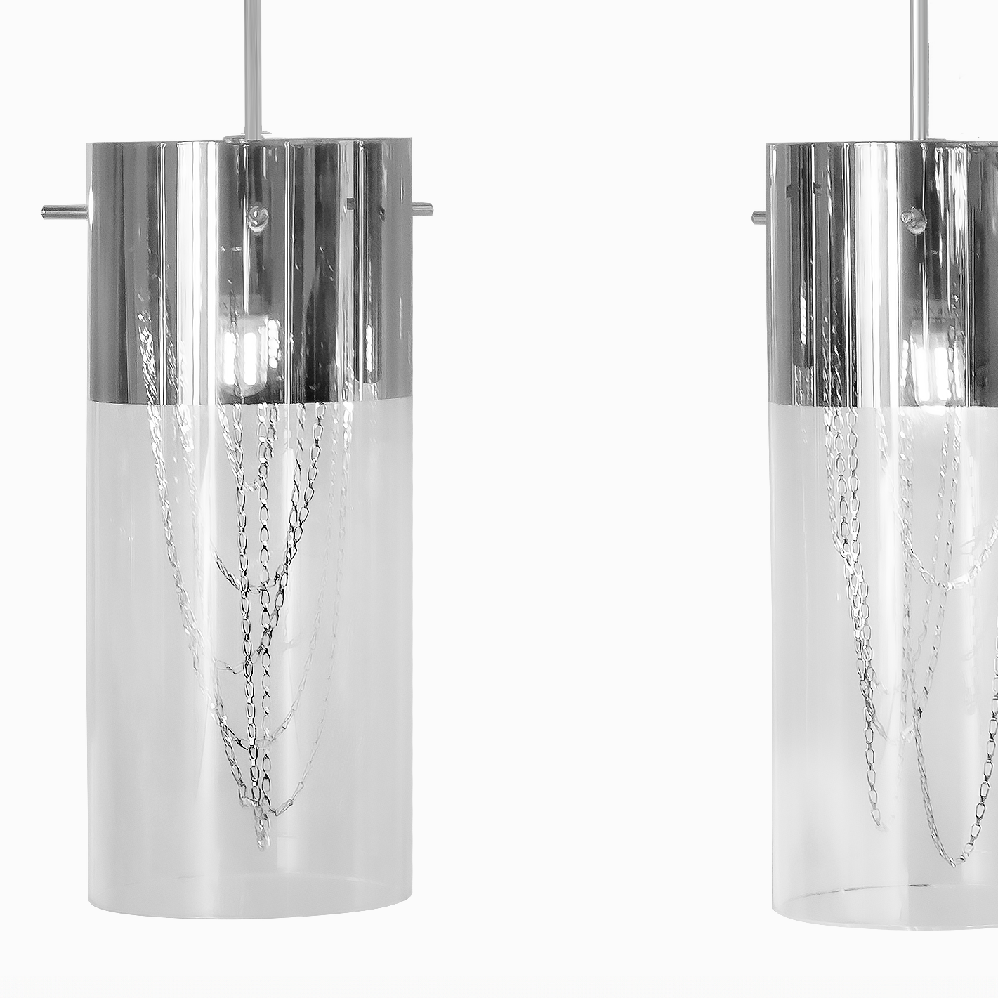Verre 3 light pendant