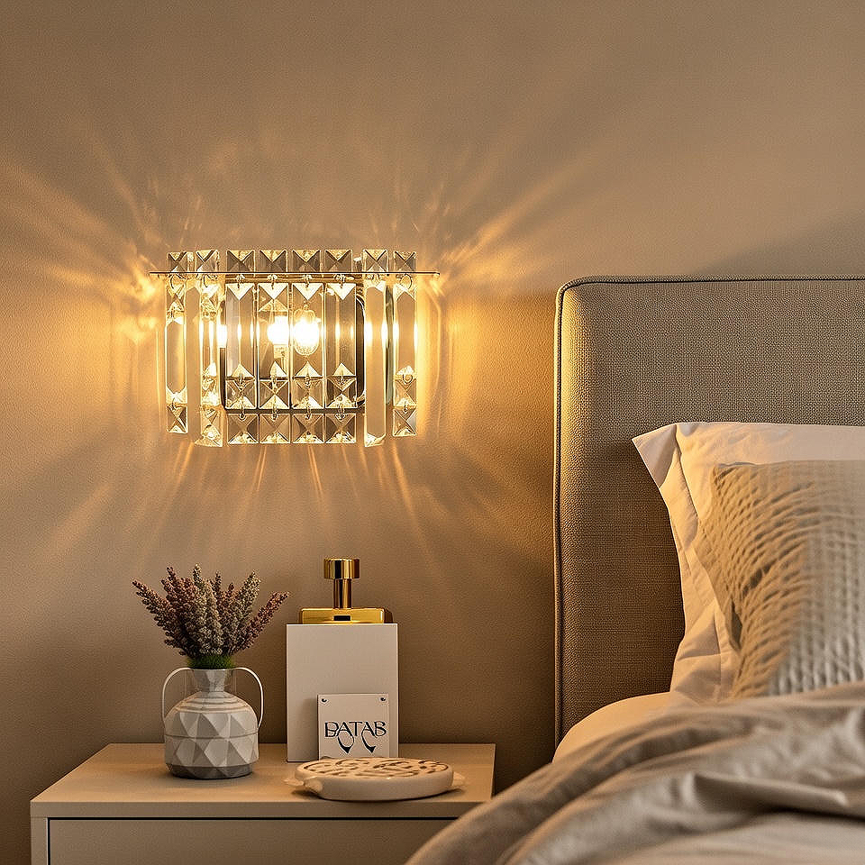 Palazzo Brillante wall mount light fixture