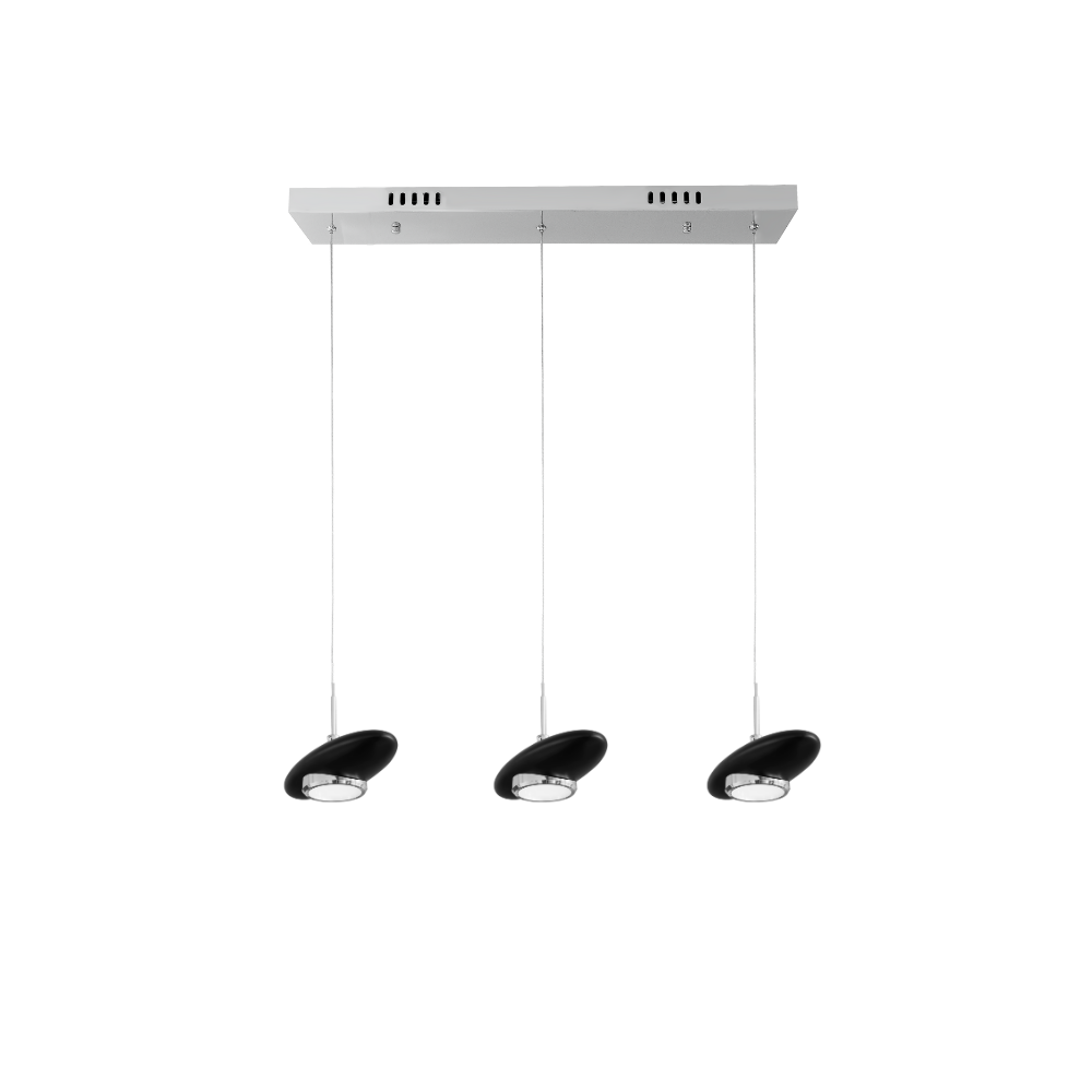 Eye designer collection chandelier 3 light pendant
