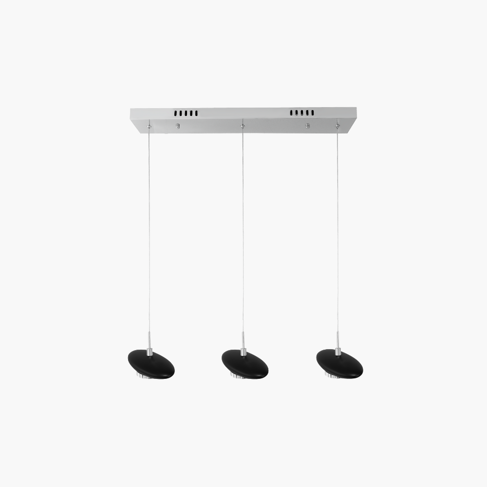 Eye designer collection chandelier 3 light pendant