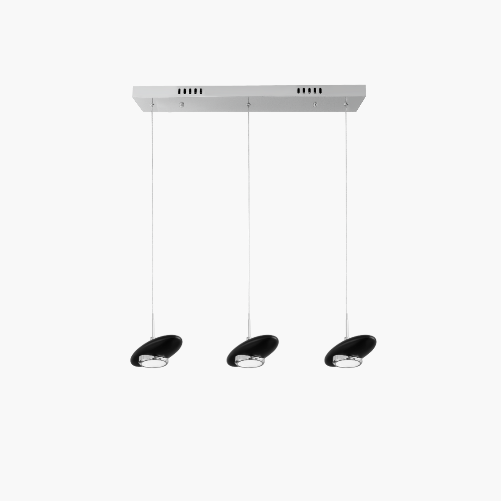 Eye designer collection chandelier 3 light pendant