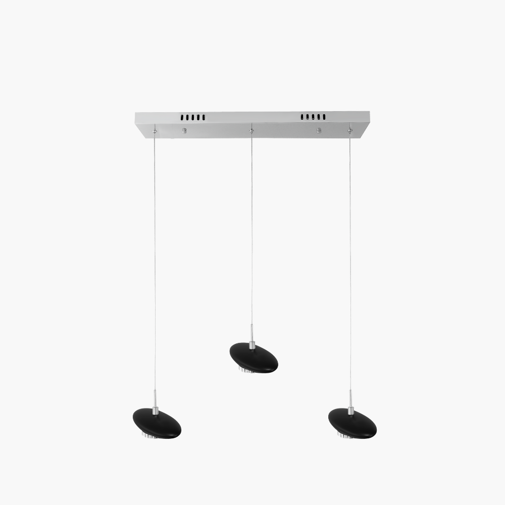Eye designer collection chandelier 3 light pendant