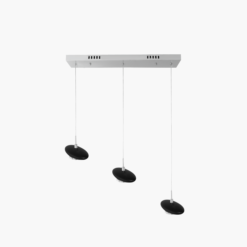 Eye designer collection chandelier 3 light pendant