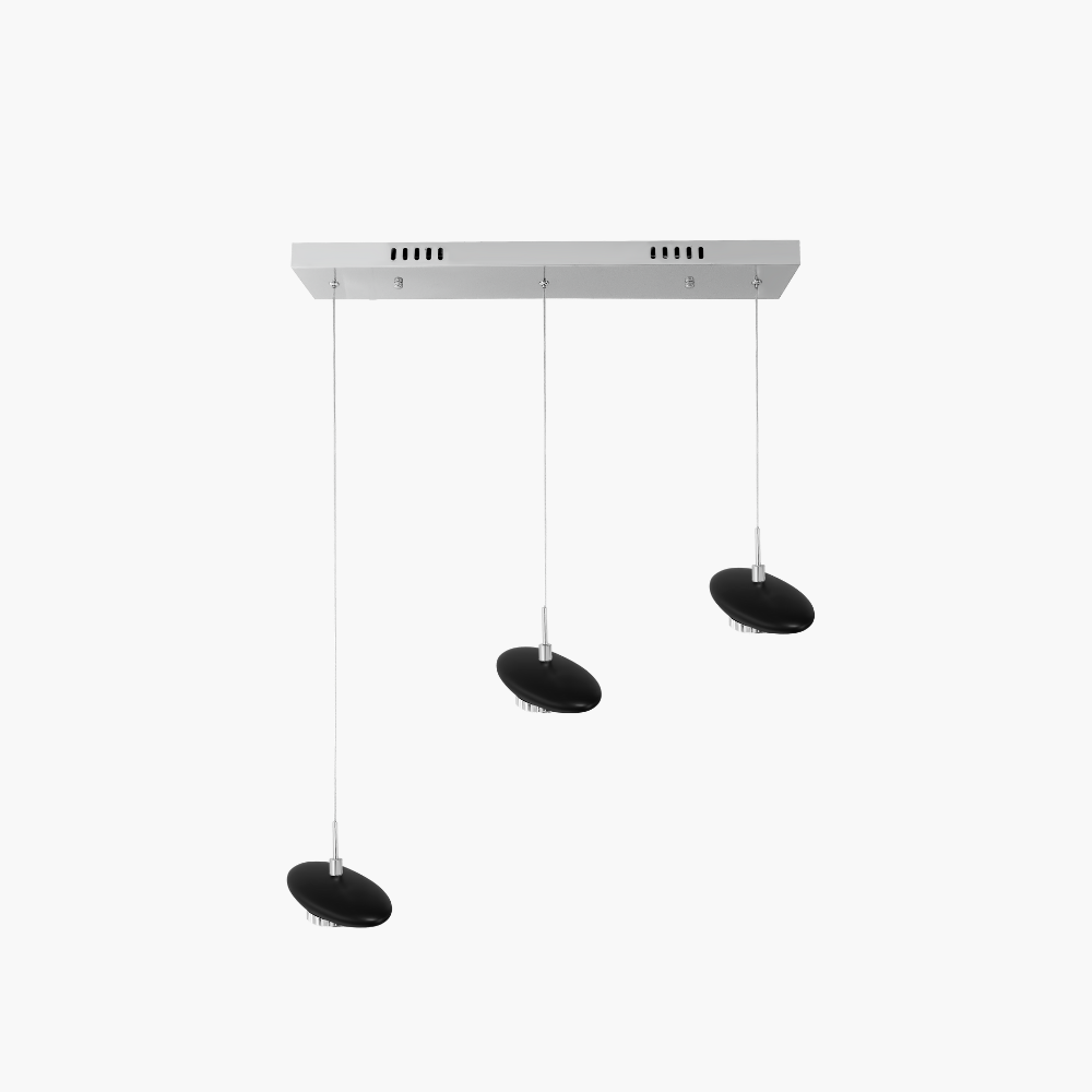 Eye designer collection chandelier 3 light pendant