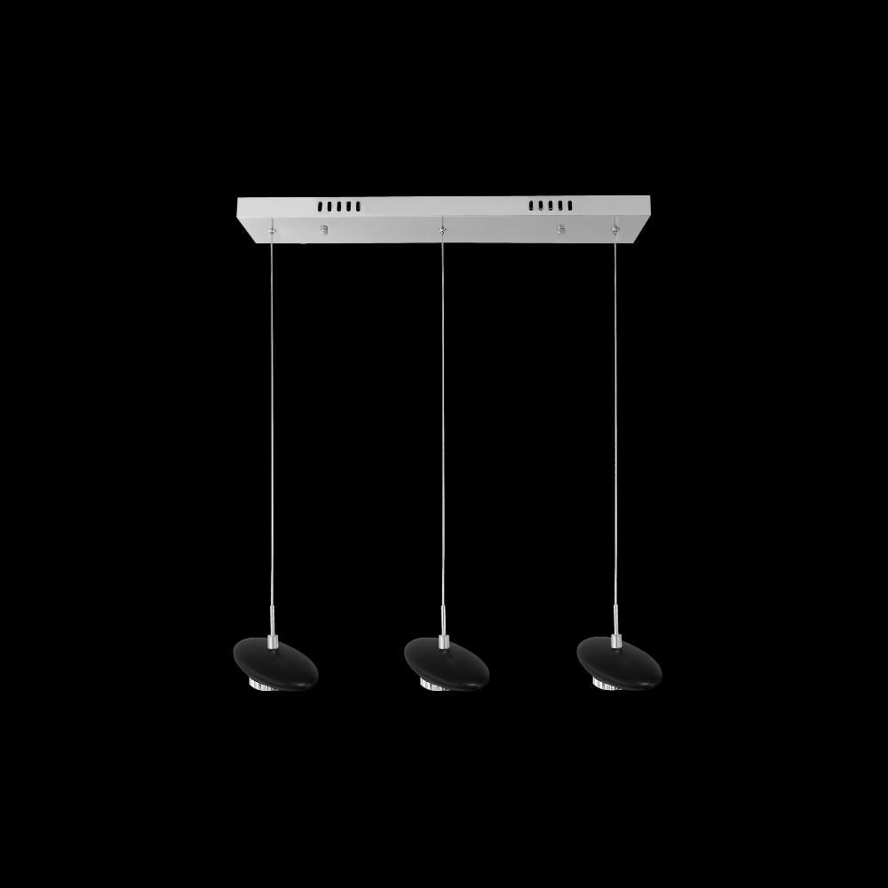 Eye designer collection chandelier 3 light pendant
