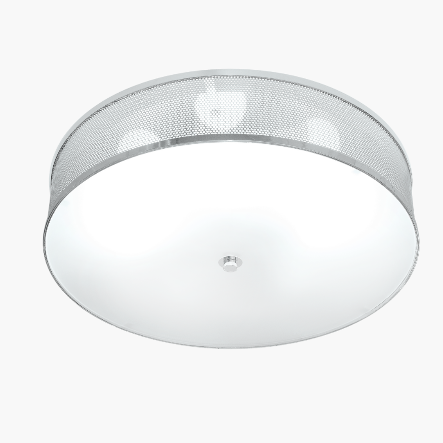 Clovis round flush mount chandelier