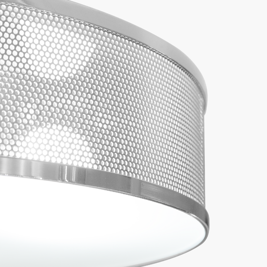 Clovis round flush mount chandelier