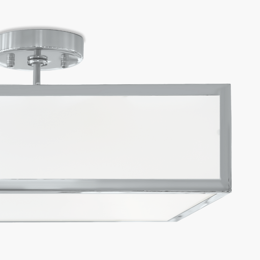 Seine flush mount chandelier