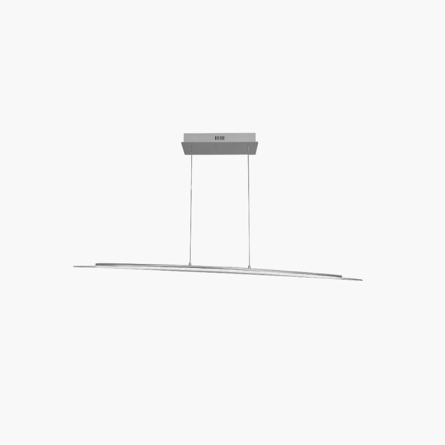 Montmartre chromed metal chandelier