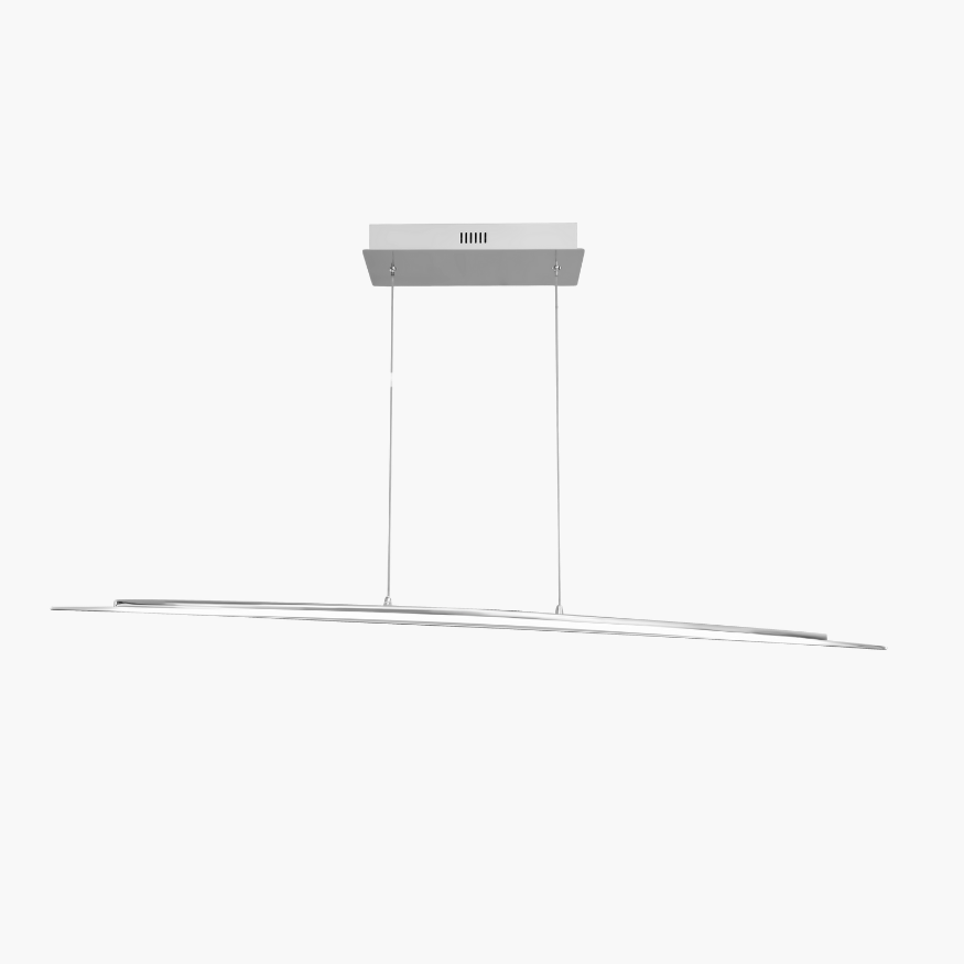 Montmartre chromed metal chandelier
