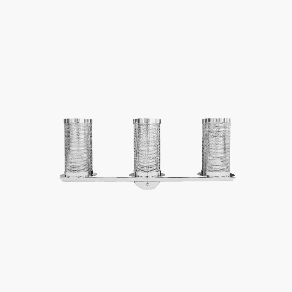 Saintonge wall mount three light fixture