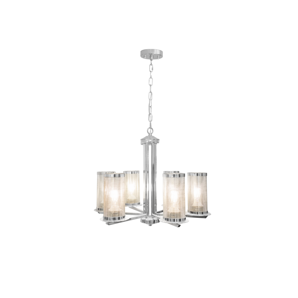 Saintonge six lights chandelier