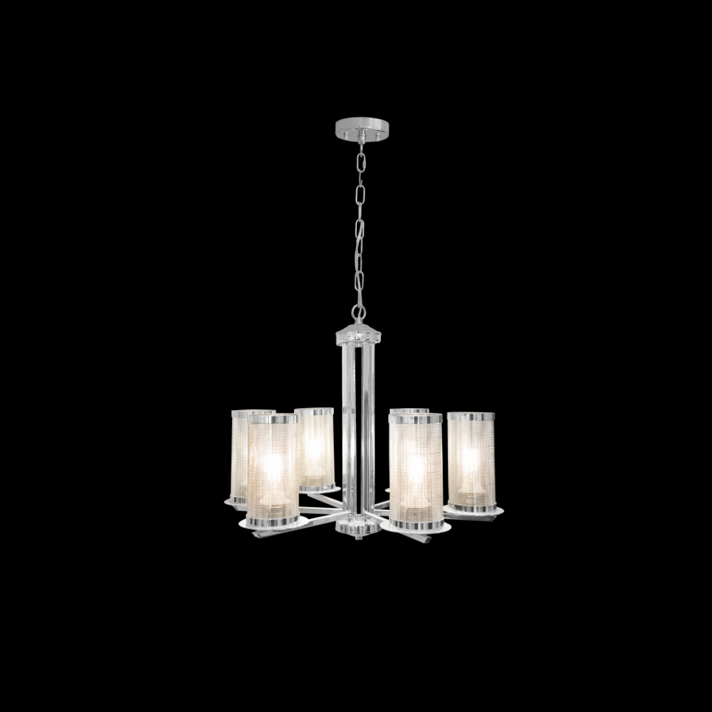 Saintonge six lights chandelier