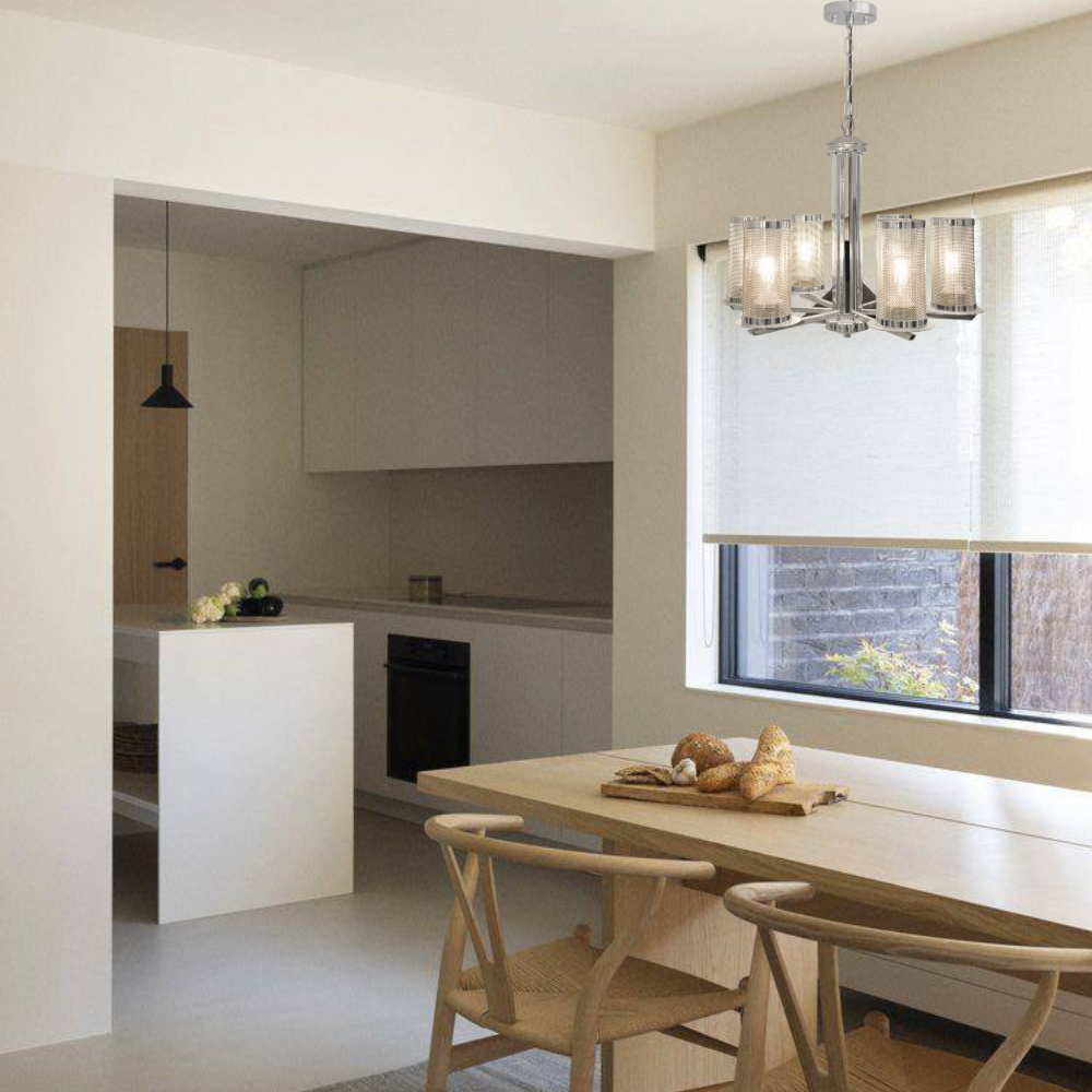 Saintonge six lights chandelier