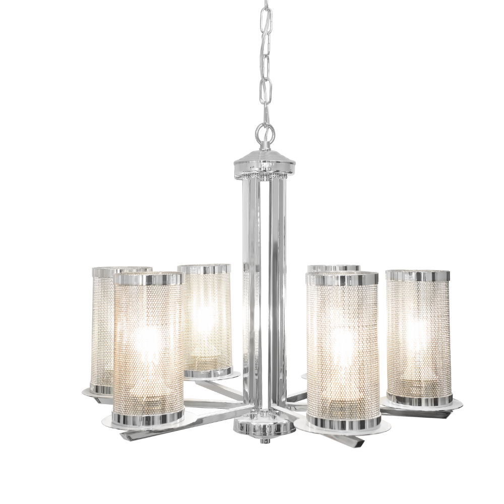 Saintonge six lights chandelier