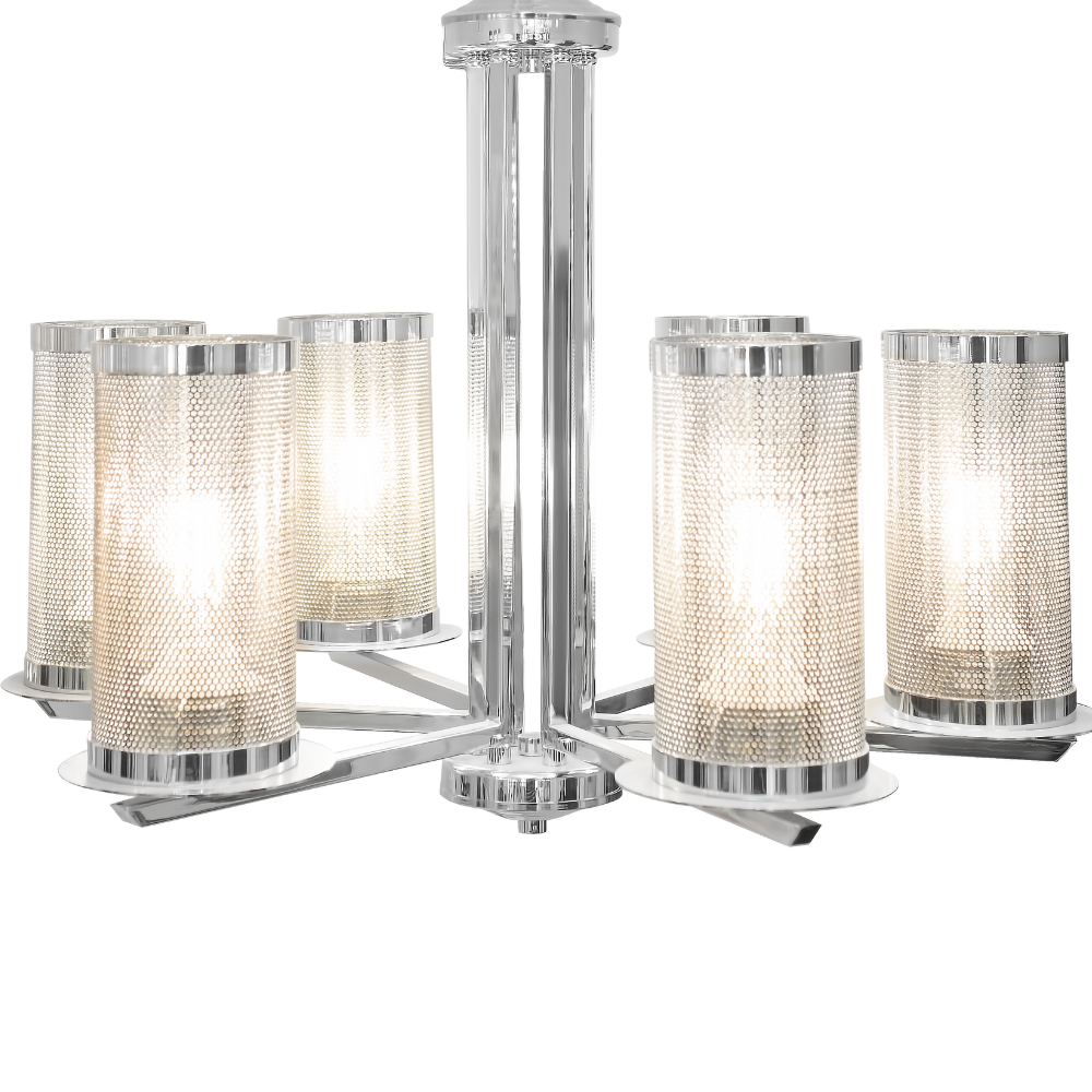 Saintonge six lights chandelier