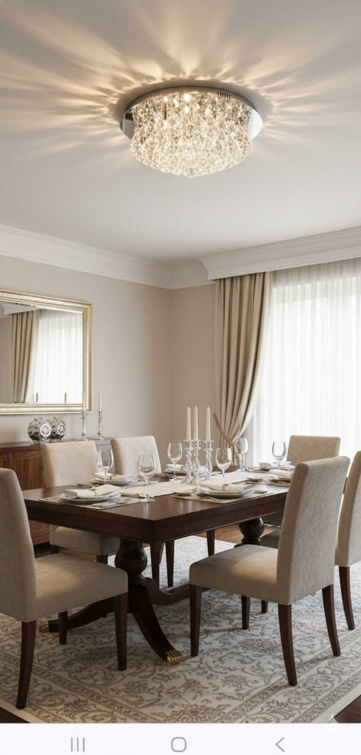 Pyramid Elegante crystal chandelier