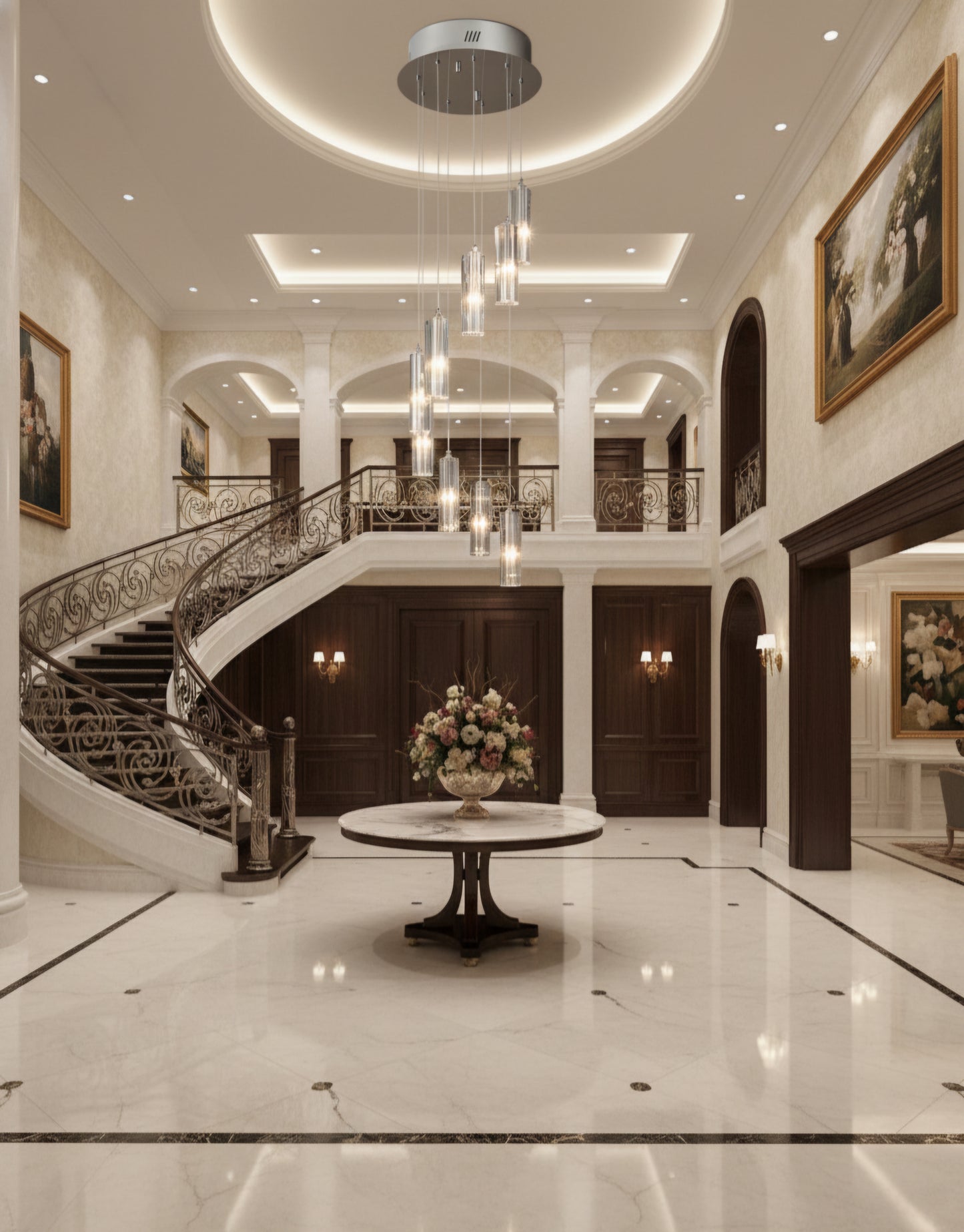 Cascate Elegante chandelier