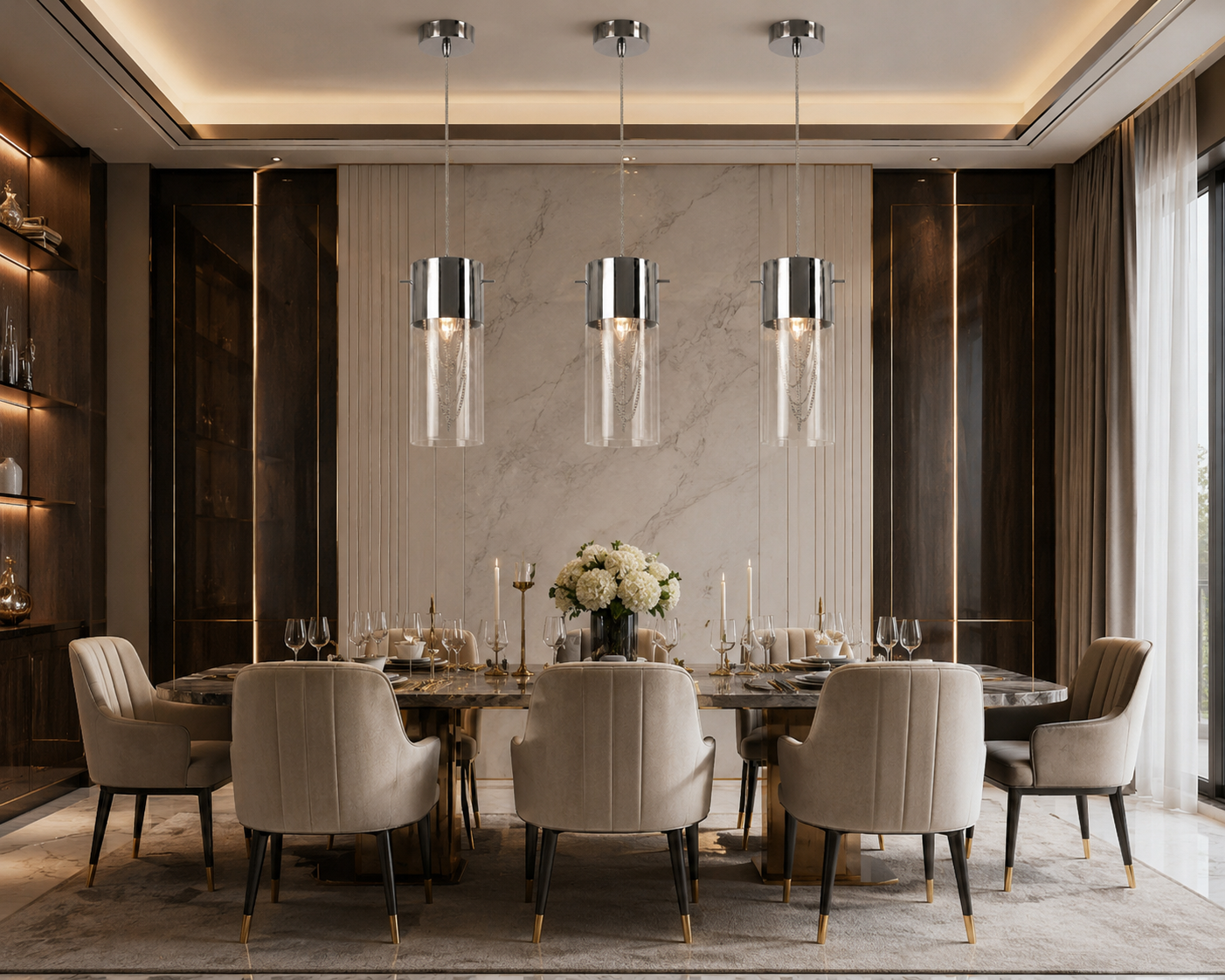 Verre Designer Collection Light Pendant