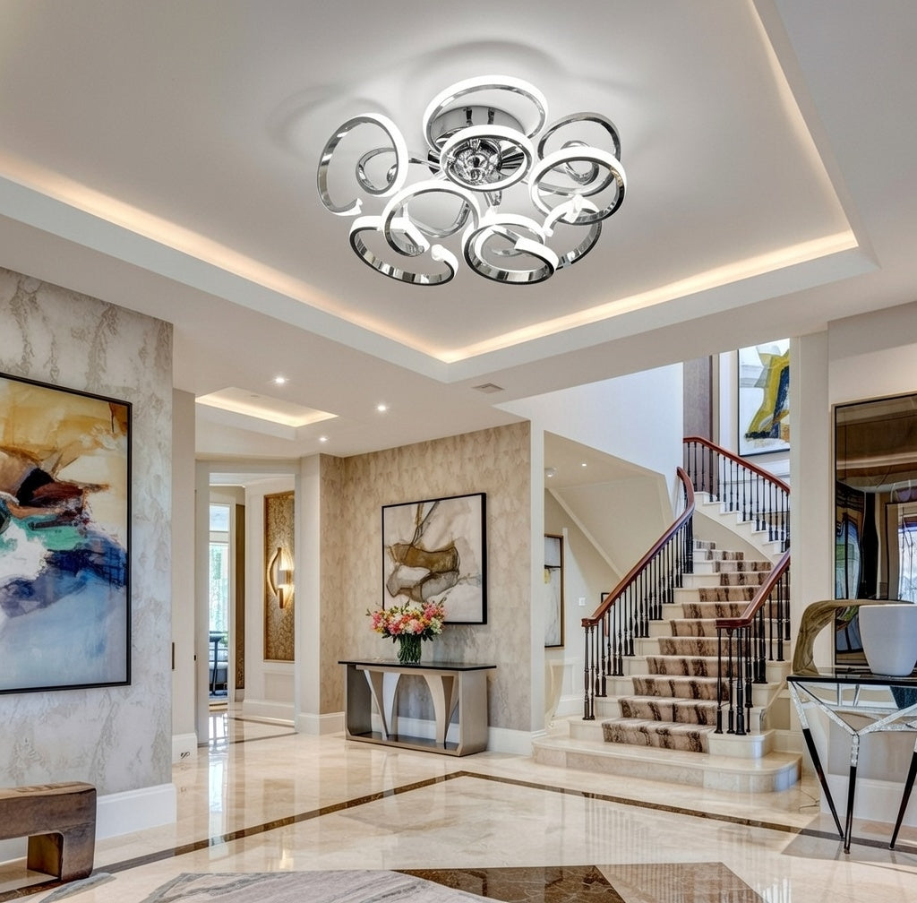 Elegante Spiral LED chandelier