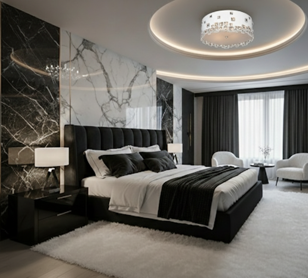 White Crystal Cloud chandelier