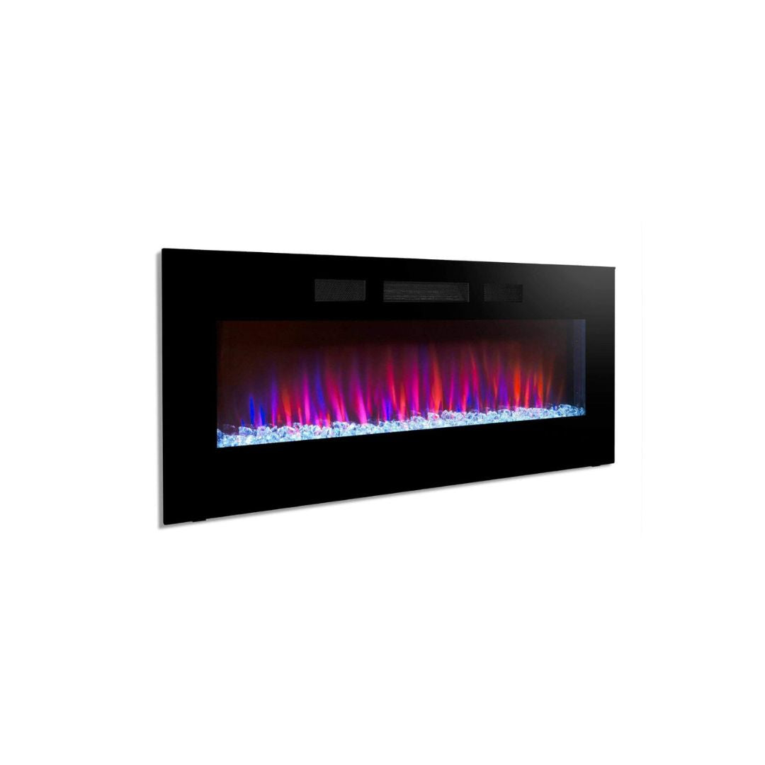 55'' crystal electric fireplace