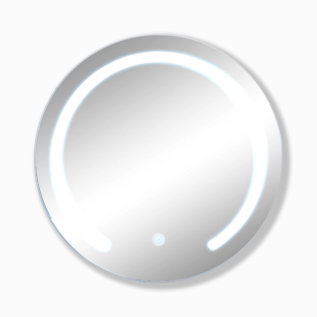 led round mirror