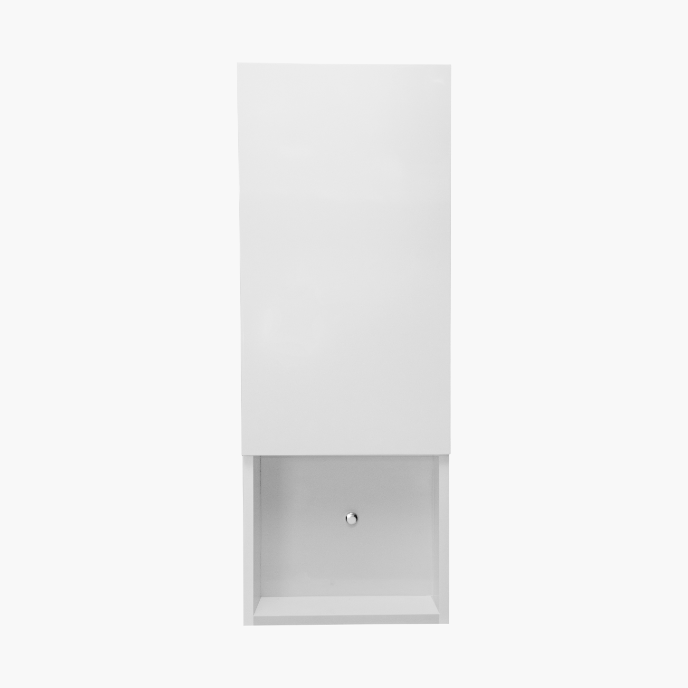 Ancona modern white bathroom wall cabinet