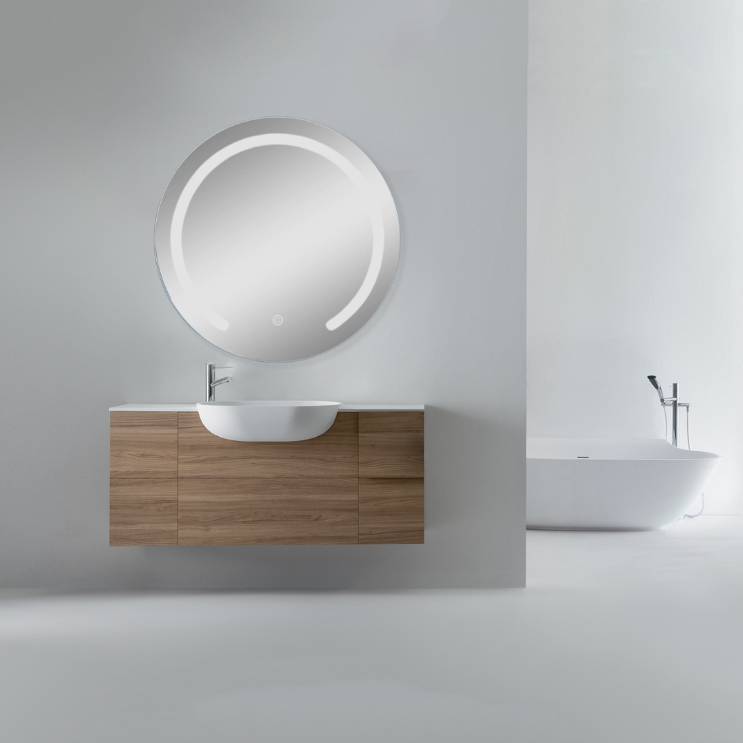 32 inch round mirror