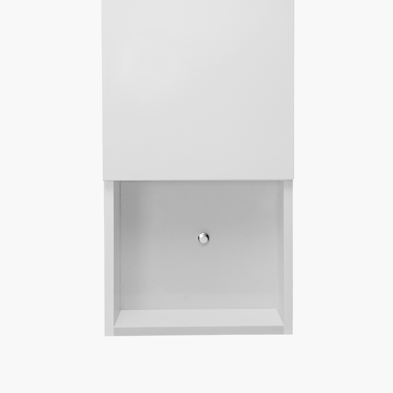 Ancona modern white bathroom wall cabinet