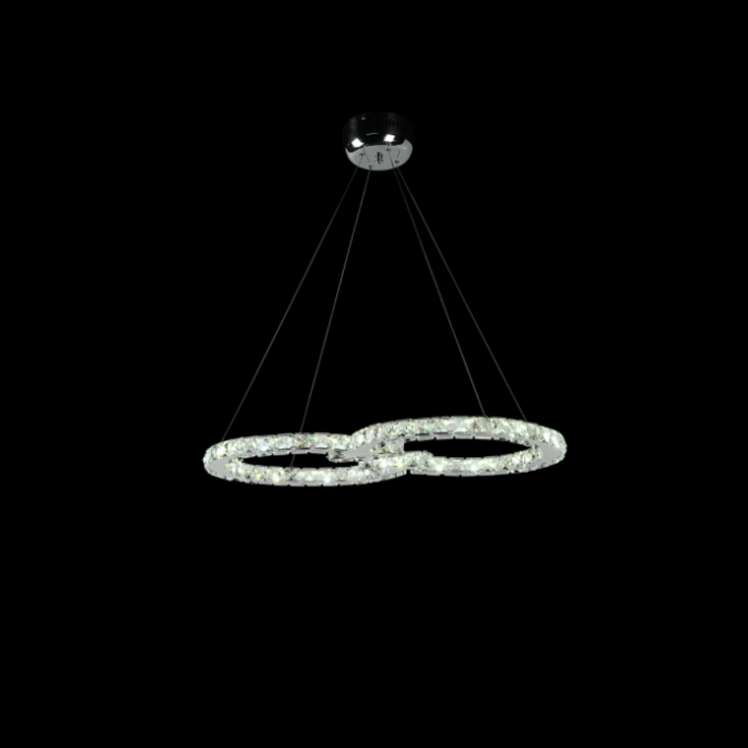Infinity Crystal LED Fixture