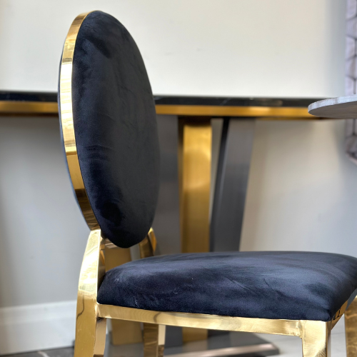 Reyar gold chair