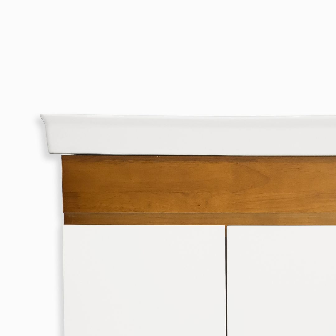 wood bathroom vanity