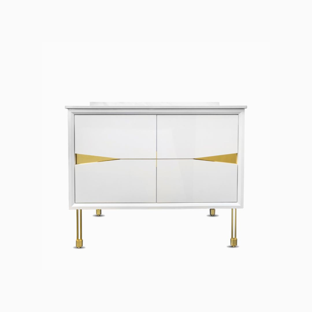 white bathroom vanities