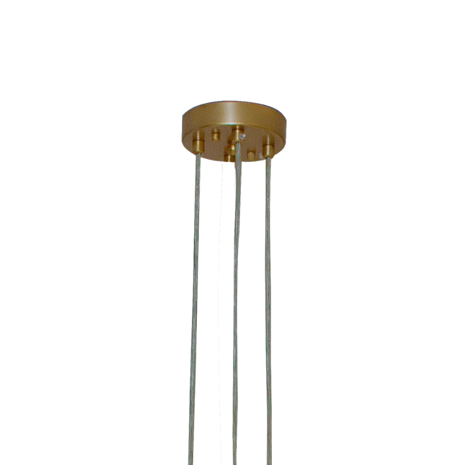 Opalite Gold Chandelier 8 lights