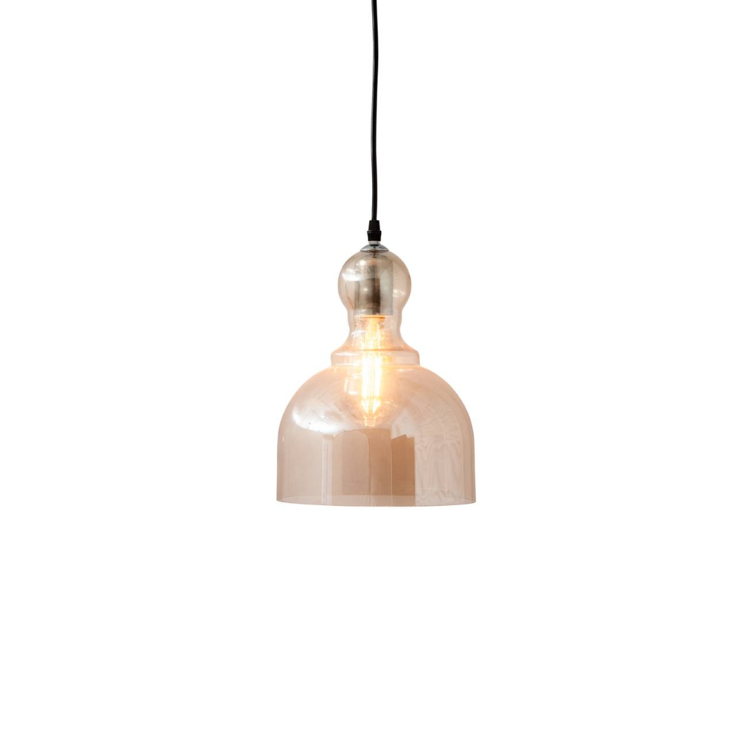 Savona brown glass pendant
