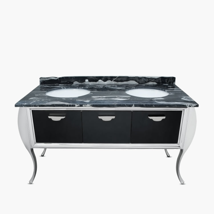 Grand Est double vanity with sink