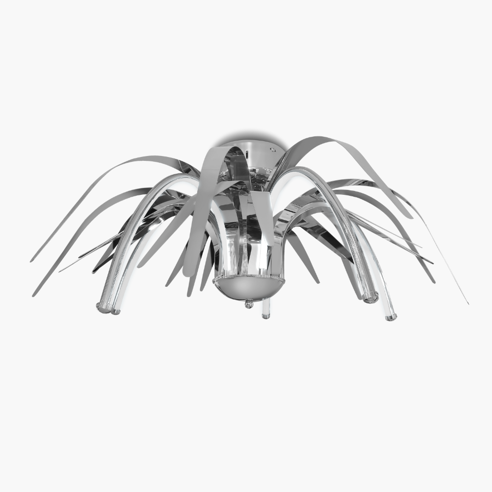 Petit chrome dance chandelier