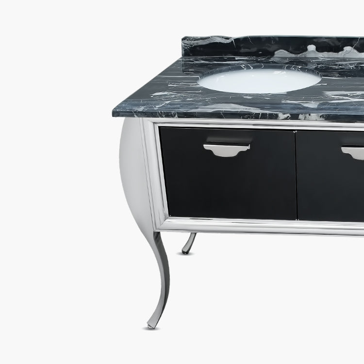 Grand Est double vanity with sink