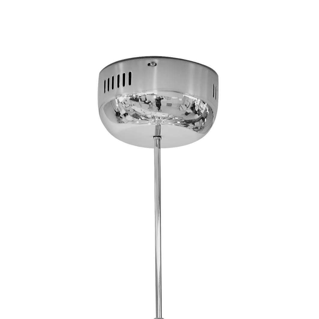 Terni chrome dance chandelier