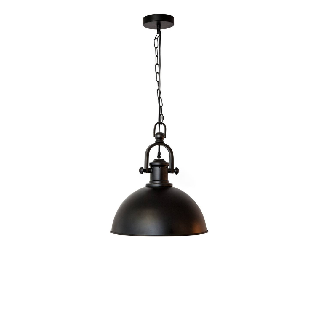 Ravenna black metal pendant