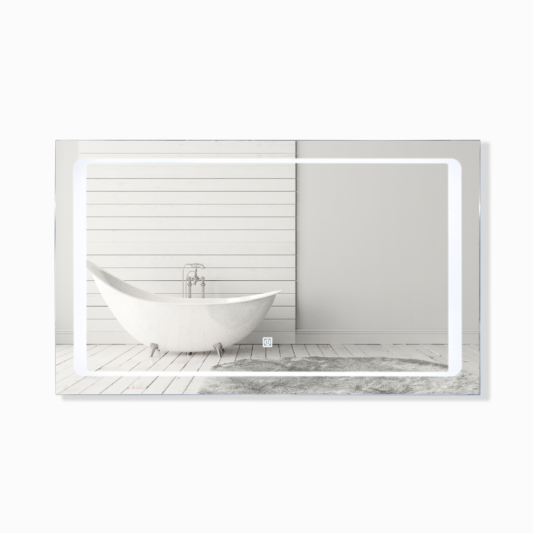 39'' Macerata rectangular mirror with LED light