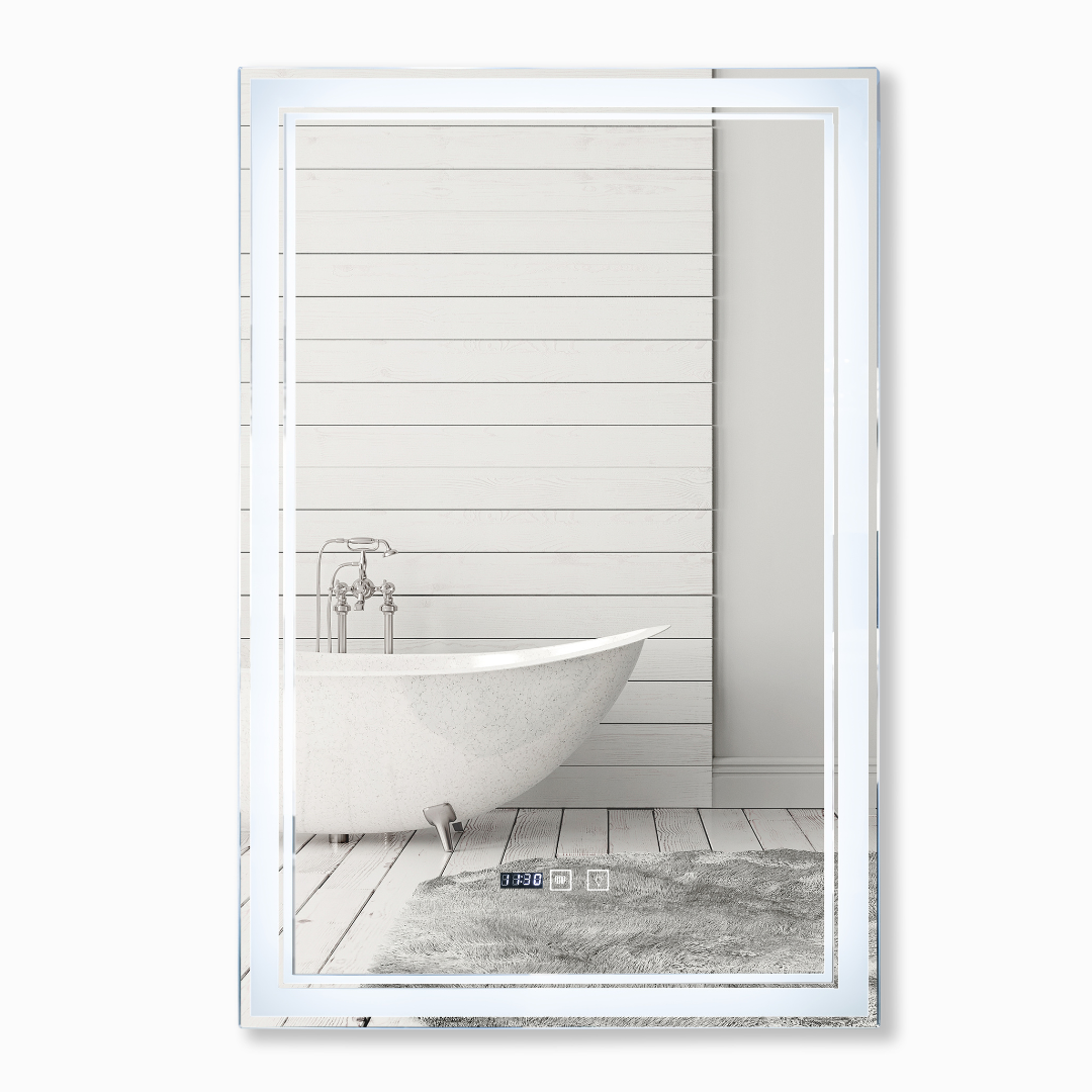 lighted makeup mirror