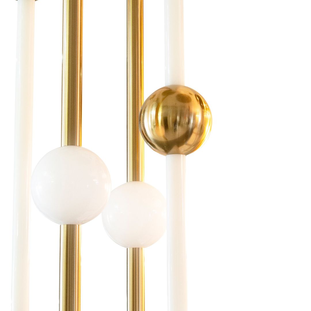Virelle gold modern chandelier