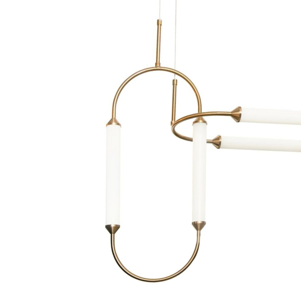 Adela gold trio chandelier