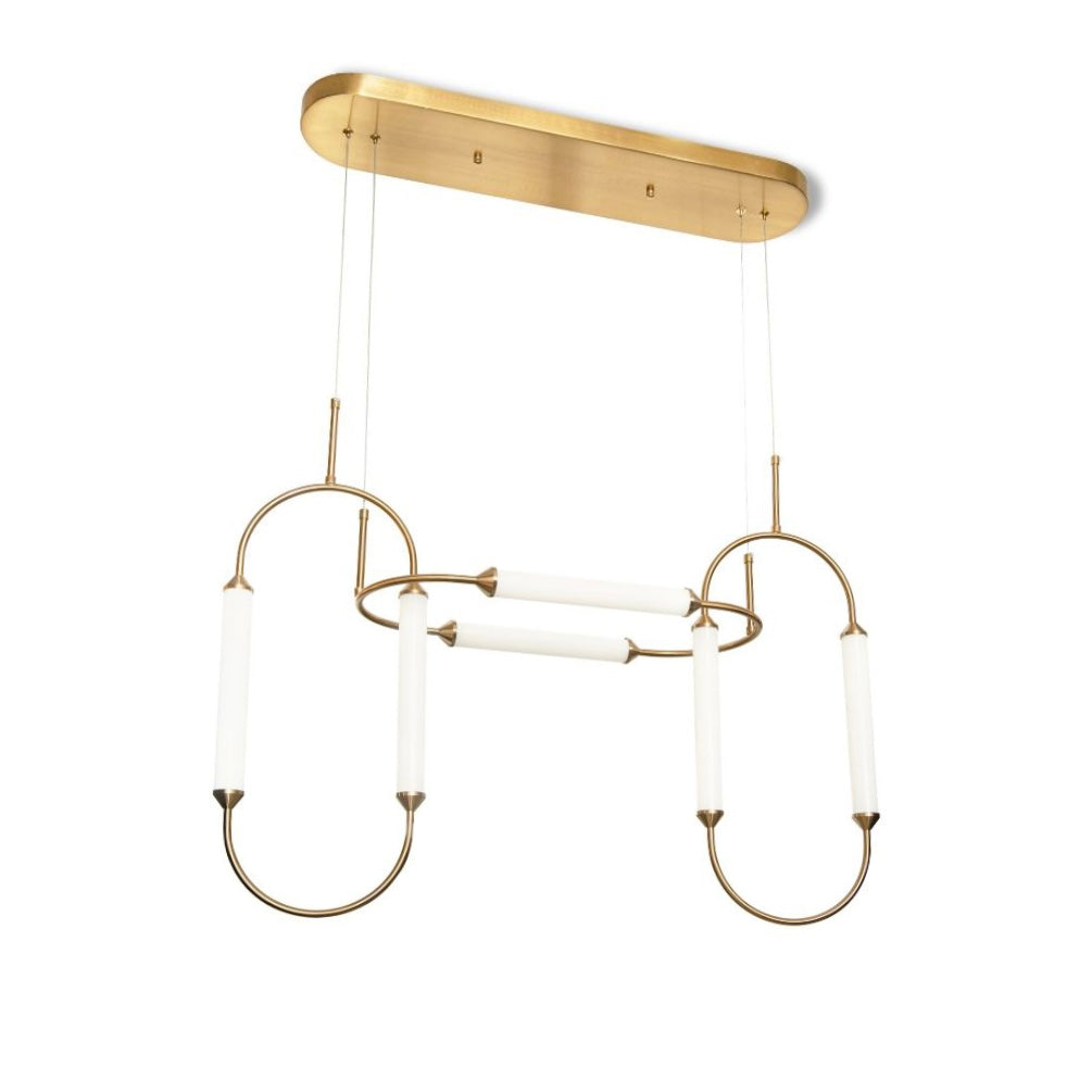 Adela gold trio chandelier