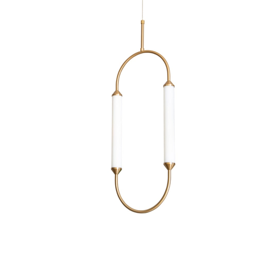 Adela gold twin chandelier