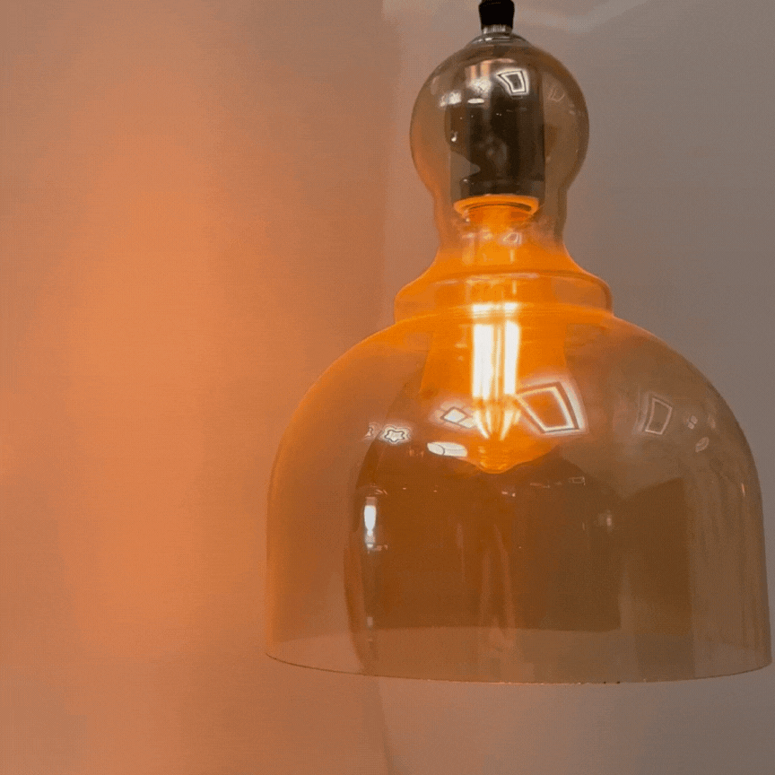 Savona brown glass pendant