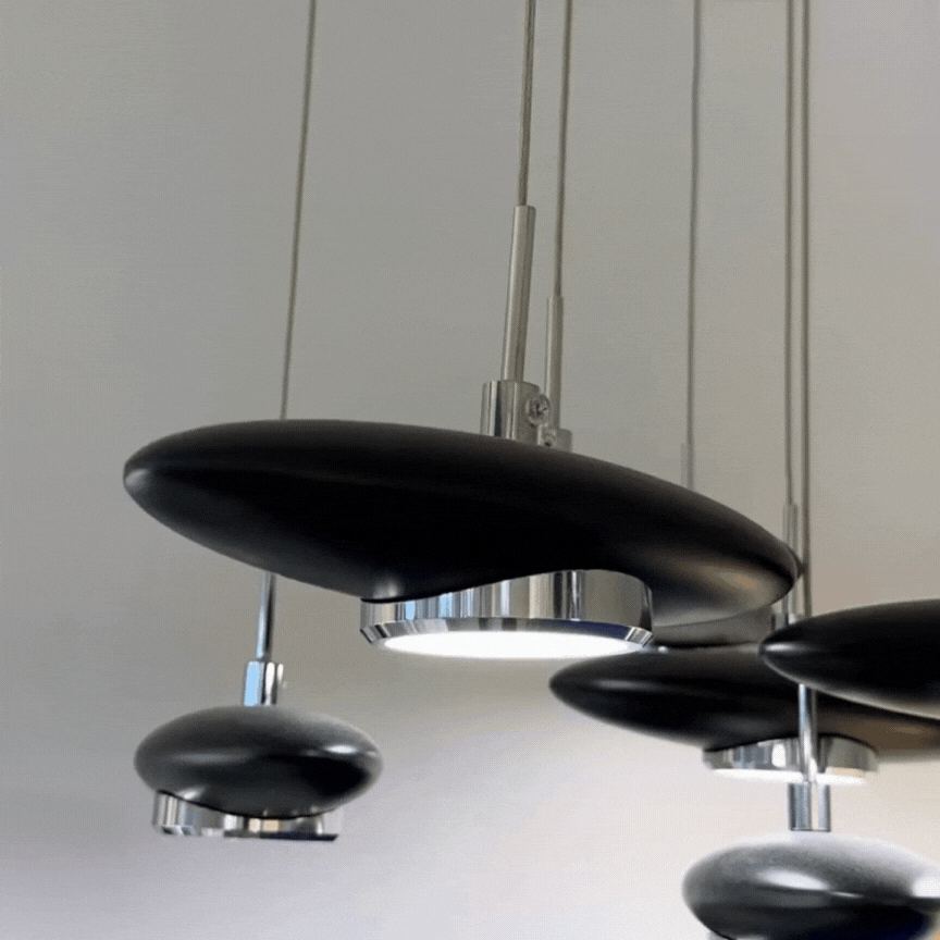 Eye collection chandelier 9 light