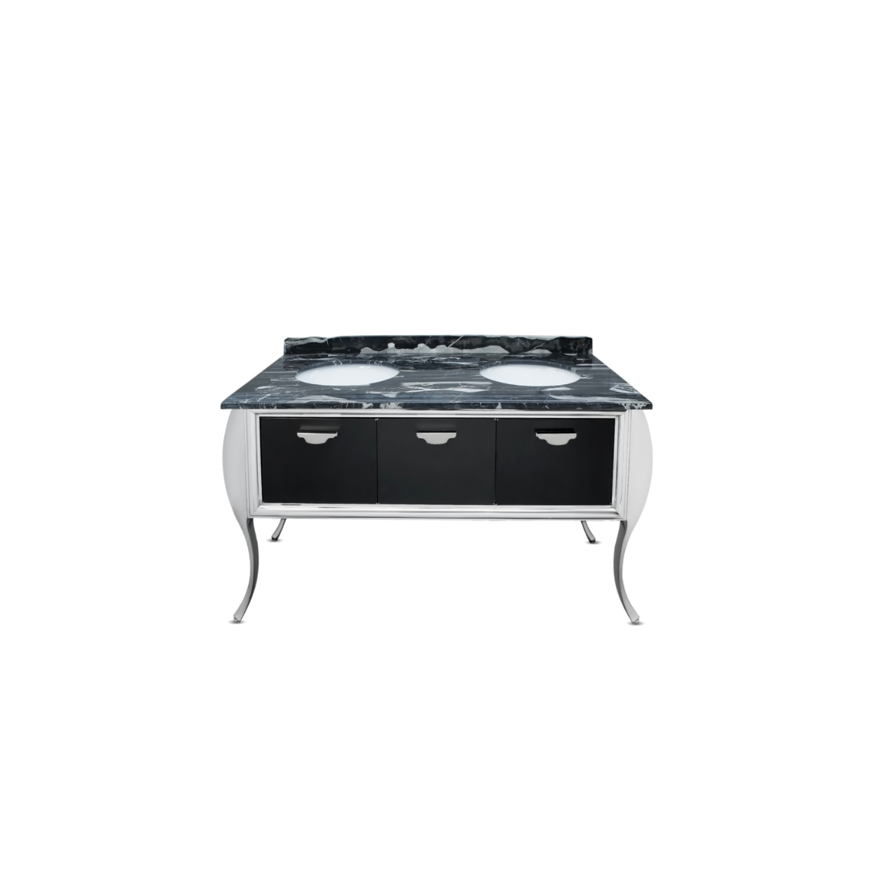 Grand Est double vanity with sink